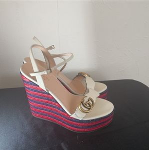 "NEW" Gucci Marmont Platforms